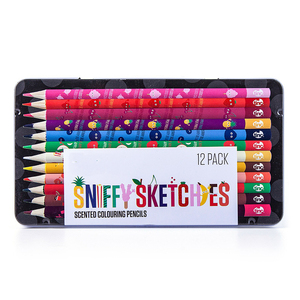 Custom Logo Packing Natural Wood Colored <b>Pencils</b> Set for Student School Kids - Product Image 1