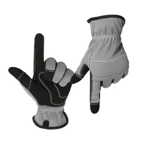 Hochwertige professionelle schutzhandschuhe für industrielle Arbeit Leder-Sicherheitshandschuhe