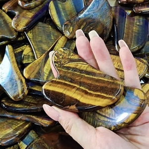 เครื่องมือกัวซาสำหรับนวดหน้ารูปหัวใจลายตาเสือเพื่อการยกกระชับใบหน้า - Product Image 2