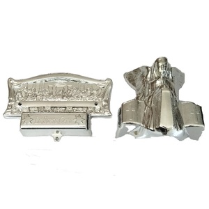 Accesorios para ataúd funerario, accesorio de esquina de <span class=keywords><strong>pieta</strong></span> para ataúd de metal y aaudes, C030 - Product Image 5