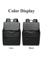 Sac à dos professionnel léger et imperméable en PU, grande capacité, avec coussin d'air, fermeture éclair, design convertible 2-en-1, pour voyage