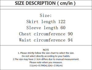 Jupe longue <span class=keywords><strong>taille</strong></span> unique de style ethnique bohème avec col en V plissé et robe de vacances à la <span class=keywords><strong>taille</strong></span> haute - Product Image 2