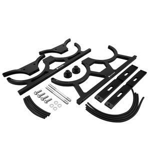 BEVINSEE Billet Aluminio Dual 7 ''Kit de soporte de botella nitrosa para ambas botellas nitrosas de 10LB y 15LB - Product Image 2