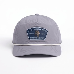 Casquettes Snapback personnalisées OEM avec logo en caoutchouc, casquettes à 5 panneaux, casquettes en nylon non structurées - Product Image 2