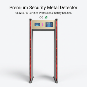 Portique <span class=keywords><strong>de</strong></span> détection <span class=keywords><strong>de</strong></span> métaux KMS Security pour aéroport, métro, stade, usine – Haute sensibilité, multi-zones, IP65, détecteur <span class=keywords><strong>de</strong></span> passage - Product Image 1