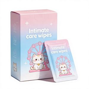 Lingettes de nettoyage féminines portables indépendantes, non tissées, soins des parties intimes des femmes, douces, <span class=keywords><strong>prix</strong></span> de gros d'usine - Product Image 5