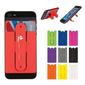 Promotional <b>Gifts</b> Customized Newest Product Silicone Bank Card Mobile Phone Holder - Product Image 1
