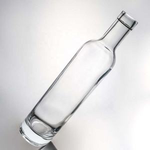 Botella de licor de vodka de tequila Premium 500 ml 750 ml botellas de vidrio de licor al por mayor con corcho - Product Image 3