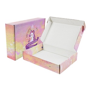 Boîte à courrier en carton personnalisée élégante, réutilisable et robuste, boîte cadeau pliable avec impression couleur pour l'emballage des produits - Product Image 3