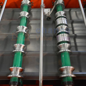 Hebei Liming Einschichtige 840 Dachblech-Rollformmaschine Trapezförmige Dachziegel-Herstellungsanlage - Product Image 3