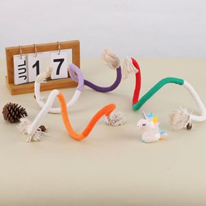 Rarewe Pet Supplies <span class=keywords><strong>Cat</strong></span> Toys Fabricant Pas Cher Prix Personnalisé Chat Dentition Corde Ennui Buster Pet Chew Toys Pour Chats - Product Image 4