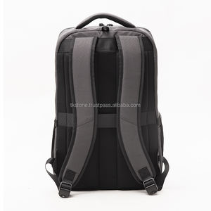 กระเป๋าเป้สะพายหลังใส่แล็ปท็อปมีซิปปรับแต่งได้มีสไตล์ใช้ได้ทั้งชายและหญิงกันน้ำกันขโมยผ้าอ๊อกฟอร์ดโพลีเอสเตอร์สำหรับการเดินทางทางธุรกิจแบบลำลอง - Product Image 5