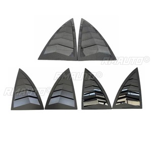 For Tesla Model Y Car Side Rear <b>Window</b> Louver Shutter <b>Cover</b> For Tesla Model Y 2019-2023 Rear Quarter Panel <b>Window</b> Body Kit - Product Image 6