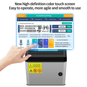 Sắc tố trắng công nghiệp liên tục cij máy in phun hàng loạt ngày hết hạn và máy in mã QR - Product Image 5
