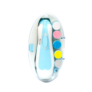 6-In-1 Elektrische <span class=keywords><strong>Baby</strong></span> Nail Trimmer Kit Manicure Set & Opbergdoos Voor Peuter Volwassenen Inclusief <span class=keywords><strong>Baby</strong></span> Nagelvijl Verzorgingsaccessoires - Product Image 6