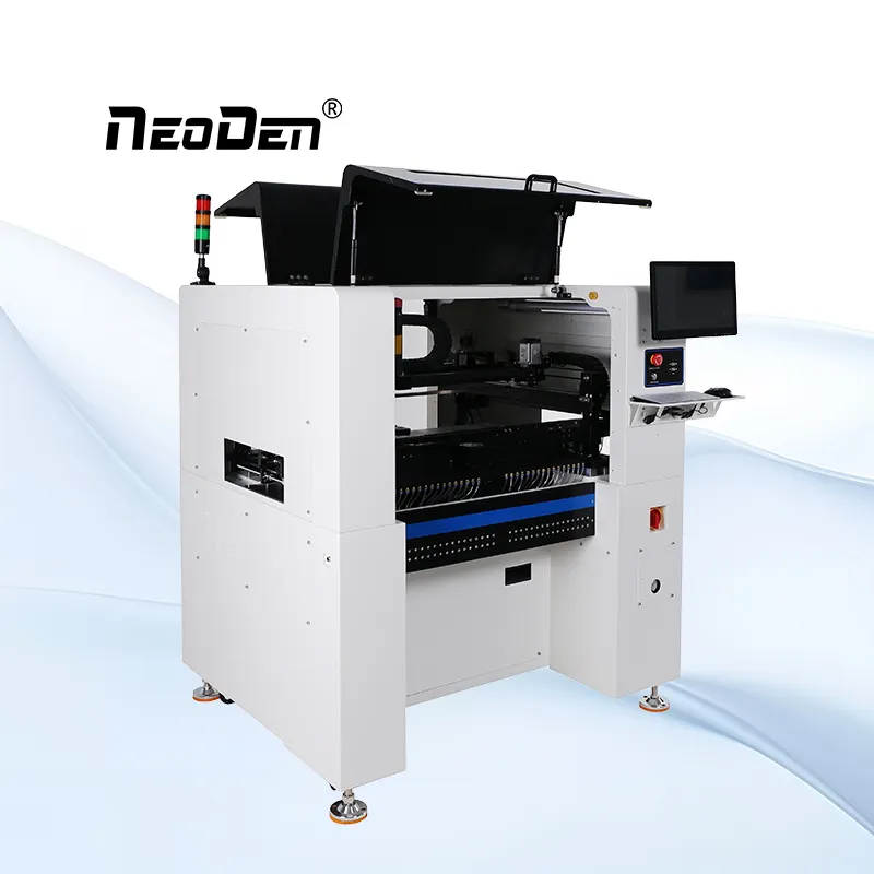 NeoDen K1830 ผลิตเครื่องติดตั้ง PCB ประกอบ Smt ความเร็วสูงนําเครื่องเลือกและวาง SMT Smd พร้อม 8 หัว