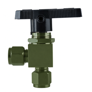 Válvula de Bola Pequeña de Acero Inoxidable con Doble Férula, Personalizada para Pedidos Urgentes, 1/2 Pulgada, para Gas Natural y Petróleo - Product Image 1