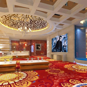 Thảm trải sàn nhà máy sản xuất, làm máy, đặt làm theo yêu cầu, dùng cho khách sạn, sòng bạc, hội trường tiệc, chống trơn trượt, bền, in họa tiết, trải kín phòng - Product Image 5