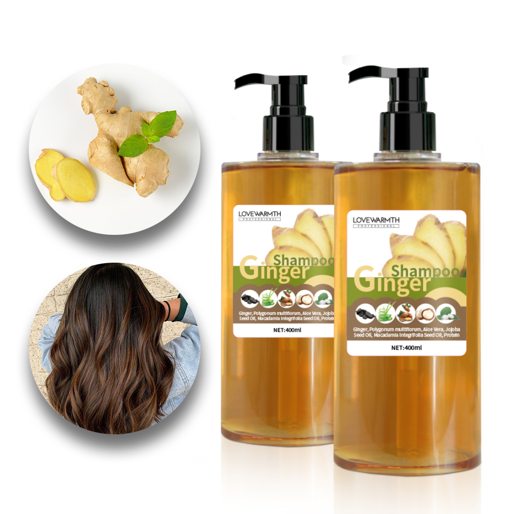 Натуральный имбирный шампунь для роста волос