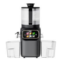 250W Hoge Sapopbrengst 6.14 Inch Automatische Elektrische Koudpers Slow Juicer Sappcentrifuge voor Sinaasappels, Fruit en Groenten