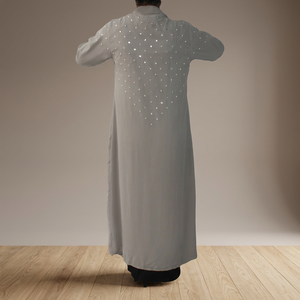 Kaftan en el último diseño de Georgette, Diamante de perla adornado a mano para la oración, ropa Normal, moda musulmana, hermoso vestido a la venta - Product Image 2