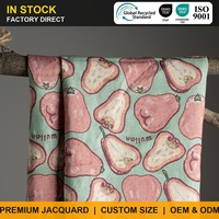 Tissu Jacquard Haut de Gamme pour Textile de Maison, Motif Classique Européen de Luxe, Vente en Gros
