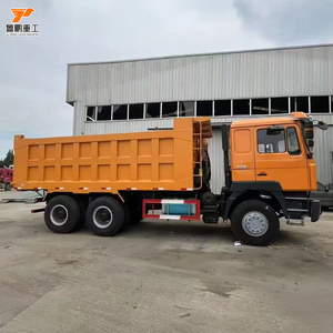 高品质二手陕汽6X4 400马力欧二柴油潍柴发动机左舵重型自卸车用于矿产运输 - Product Image 3