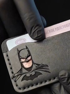 Ví đa năng siêu mỏng chất liệu PU unisex, thiết kế sáng tạo mới, ví ngắn đựng thẻ chứng chỉ, quà tặng khuyến mãi doanh nghiệp xuyên biên giới - Product Image 4