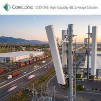 Antena de Comunicación para Estación Base 4G CoreLogic, Antena Direccional LTE para Exteriores de Alta Ganancia de 17 dBi para Telecomunicaciones