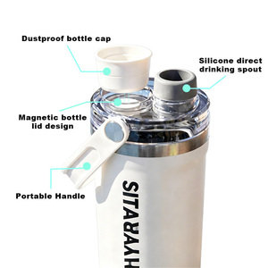 Termo Blugreen con Agarre Ergonómico, Botella Aislada de Acero Inoxidable con Tapa Magnética, 6-12h de Aislamiento para Actividades al Aire Libre - Product Image 3