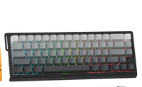 Clavier de jeu sans fil programmable X68PRO RGB rétroéclairé 2,4 GHz avec axe magnétique à effet Hall et moule exclusif