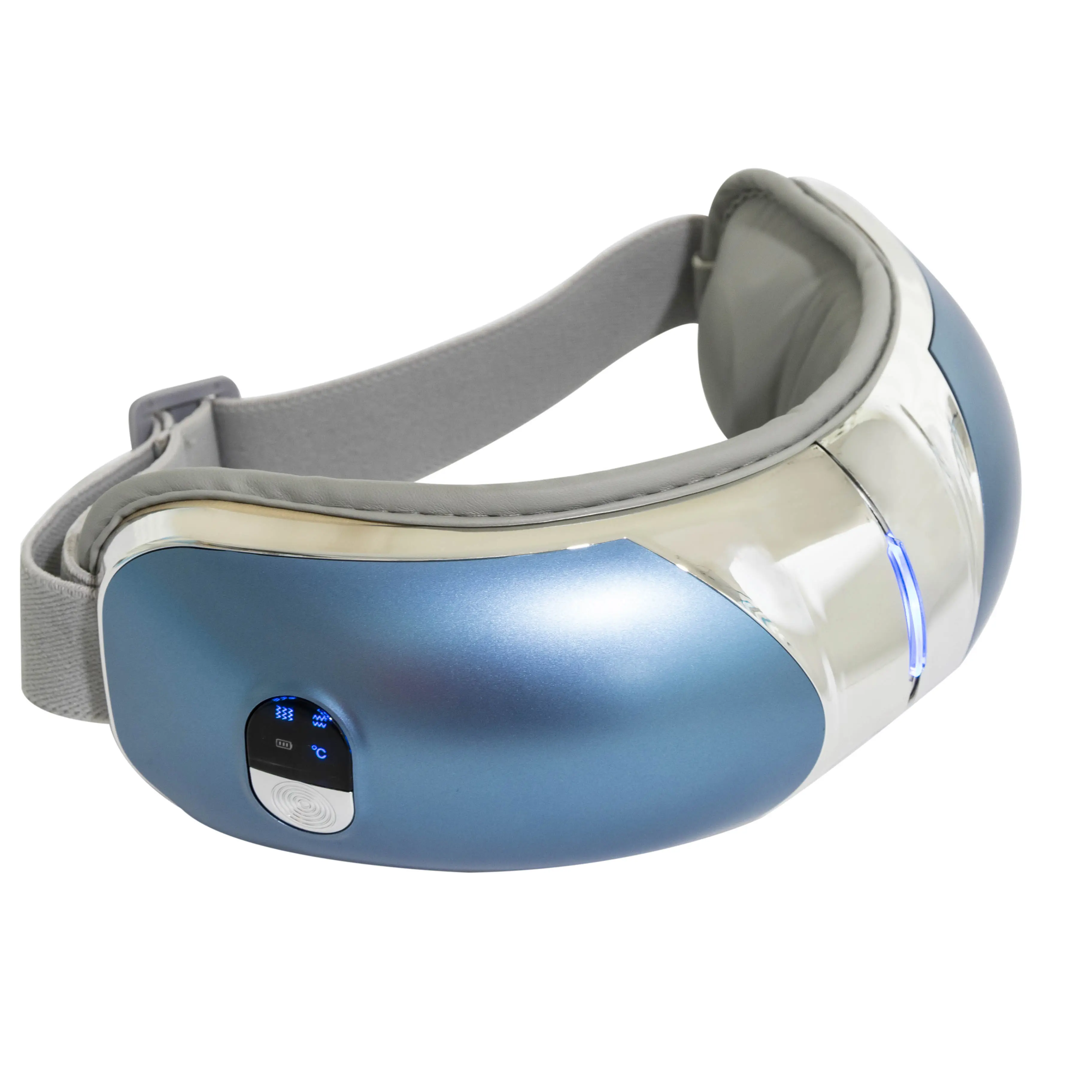 OEM Eye Health Care Vibration Eye Mask Massager Cordless Home Use Air Compress Eye Massager With Music