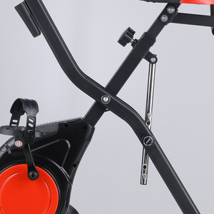 Upright Exercise Bike Magnetic Resistance Foldable With <b>Backrest</b> For Home Indoor Fitness Weight Loss Workout Equipment - Product Image 5