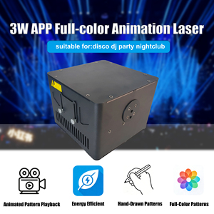 ไฟเลเซอร์ RGB สีสันสดใสสำหรับเวทีงานแต่งงาน AAP 3W/5W/8W/10W แสงเลเซอร์สแกนเนอร์ภาพเคลื่อนไหว 3 มิติ สำหรับงานดิสโก้ คริสต์มาส และงานอีเว้นท์บนเวที - Product Image 3