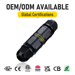 Connecteur étanche Greenway IP68, connecteur à levier étanche, connexion rapide à 2 voies pour applications extérieures - Product Image 1