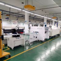 Machine de production entièrement automatique d'ampoules et de lampes à LED pour ligne de production avec composants de base moteur et PLC