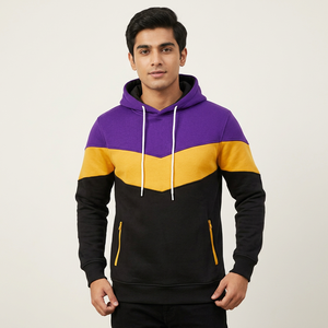 Sweat-shirts à capuche en molleton de coton pour adultes, à manches longues, avec logo personnalisé, prix bas, grandes tailles pour hommes et femmes - Product Image 1