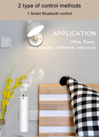 Diffuseur d'huiles essentielles sans eau 2025 Type-C et prise murale Machine à parfum Purificateur d'air domestique Contrôle par application Diffuseur de parfum pour le marché