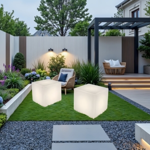 Mesa LED Luminosa para Exteriores, Mueble <span class=keywords><strong>de</strong></span> Jardín con Carga a Color, Control Remoto, Mesa <span class=keywords><strong>de</strong></span> <span class=keywords><strong>Noche</strong></span>, Decoración para Fiestas, Bodas y Playa - Product Image 6