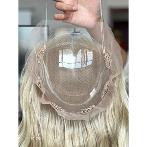 Perruque 2025 SHY en Cheveux Vierges Européens, Lace Front 5*5 + Topper 8*8, Nœuds Invisibles 5.0 avec Ligne de Cheveux Pré-Plumée, Ondulation Body Wave - Product Image 4