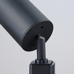 Système de <span class=keywords><strong>rail</strong></span> Railspot de style moderne projecteur LED blanc et noir GU10 CCT interrupteur feux de piste en aluminium puce COB - Product Image 3