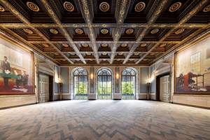 <span class=keywords><strong>Tapis</strong></span> rouge Axminster de qualité hôtelière 5 étoiles, du mur au mur, pour les mariages, les banquets et les événements dans les salles de réception - Product Image 4