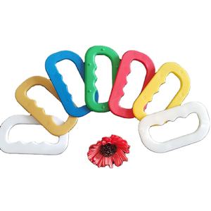 Chinese plastic carrying handle, plastic rice bag handle factory