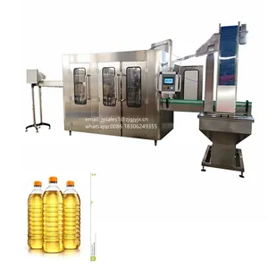 Plastic Bottle Vegetable Oil, Food Oil Filling Machine/ machinery/ equipment