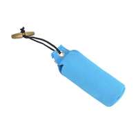 Dummy de dressage flottant pour chien en toile, rempli de billes de plastique, jouet interactif de récupération pour l'entraînement en eau et sur terre