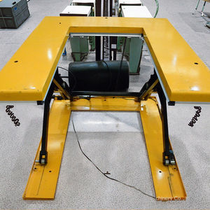 Plataforma de Palés en Forma de U con Control Remoto, Mesa Elevadora de Tijera de Acero Inoxidable - Product Image 3