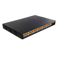 Switch PoE Gigabit OEM de 48 Puertos con 2 Puertos Uplink de 1000Mbps, 2 Puertos SFP, 700W, para Cámaras IP CCTV, IEEE802.3AT/AF, Ethernet LAN, 48V, VLAN
