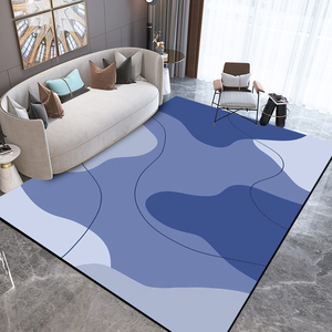 Özel halı logo kadife halı odası baskı için modern 3d halılar oturma odası için basit kilim - Product Image 2