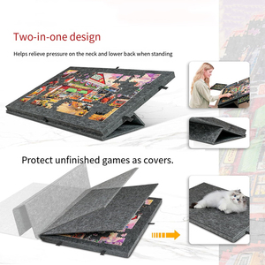 Cross-border <strong>Jigsaw</strong> <strong>Puzzle</strong> <strong>Board</strong> with Stand Cover 6 Drawers Classification Tray Portable <strong>Jigsaw</strong> Table <strong>Jigsaw</strong> <strong>Puzzle</strong> <strong>Board</strong> - Product Image 4