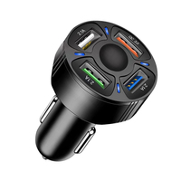 Chargeur de voiture rapide QC 3.0 7A Oraimo 4 ports USB C pour téléphones Android